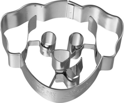 Birkmann Dog head cookie cutter 6cm