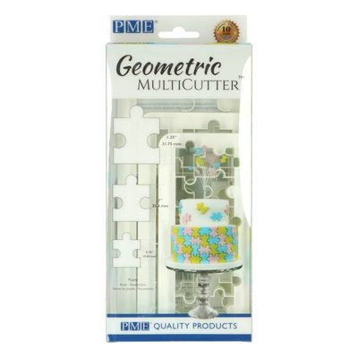 PME Geometrische Multi Uitsteker Puzzel Stukjes Set/3