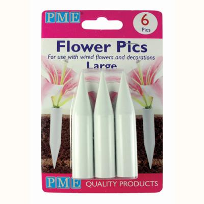 PME Flower Pics Large pk/6