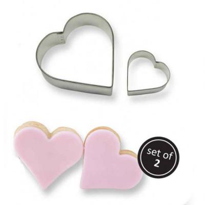 PME Cookie Cutter Heart set/2