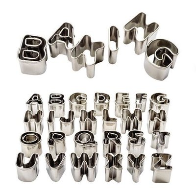 PME Alphabet & Zahlen Cutter Set