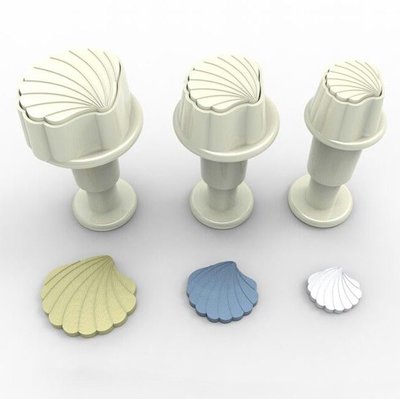 Dekofee Mini Plungers Shells set/3