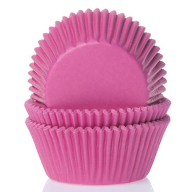 House of Marie Mini Baking Cups Hot Pink pk/60