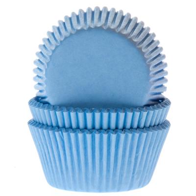 House of Marie Baking Cups Hellblau 50/Pkg