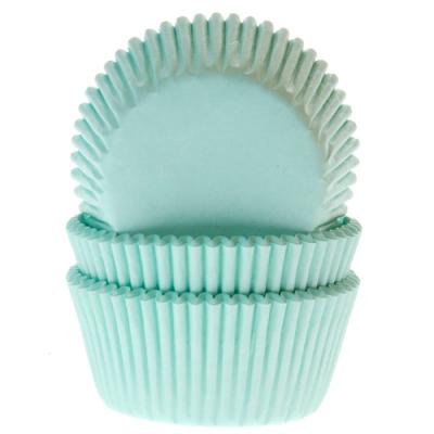 House of Marie Baking Cups Mint Green pk/50