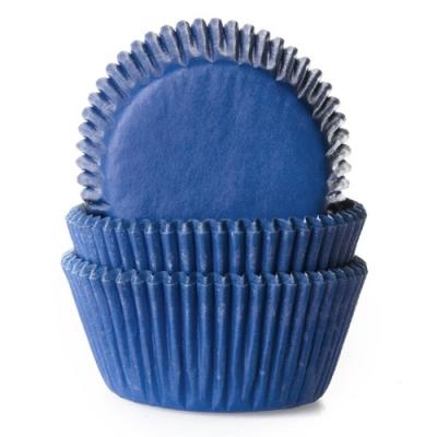 House of Marie Baking Cups Jeans Blauw pk/50