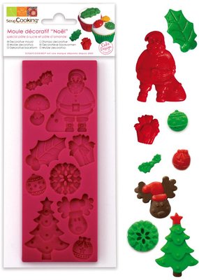 ScrapCooking Siliconen Christmas Mold