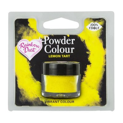 Rainbow Dust Powder Colour Yellow - Lemon Tart