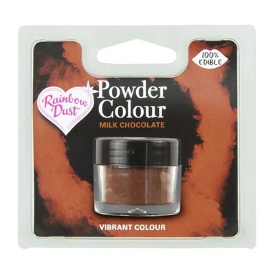 Rainbow Dust Powder Colour Brown - Milk Chocolate