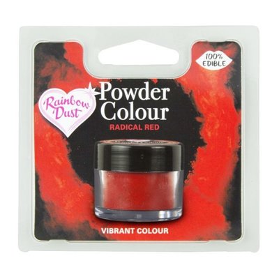 Rainbow Dust Powder Colour Red - Radical Red
